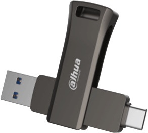 USB atmintinė Dahua USB-P629-32, juoda, 256 GB