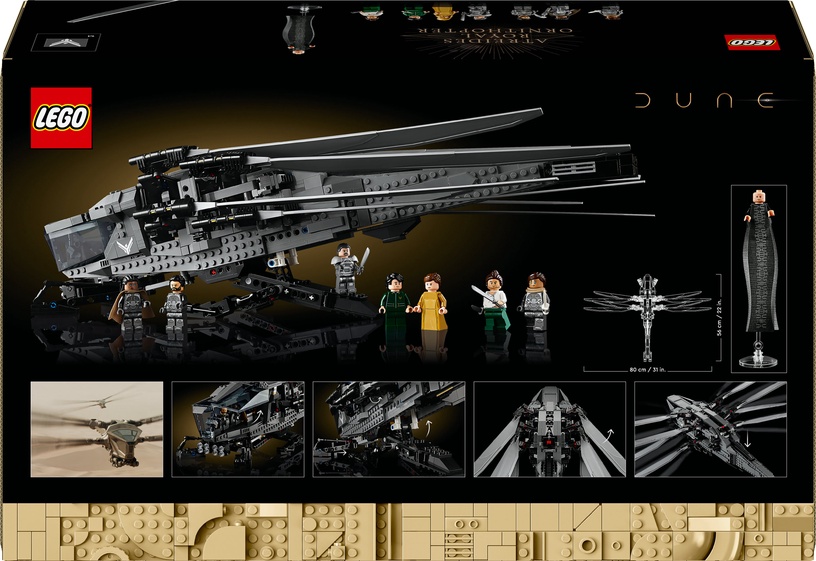 Конструктор LEGO® Icons Dune Atreides Royal Ornithopter 10327
