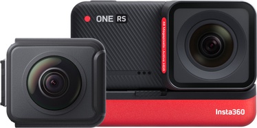Seikluskaamera Insta360 One RS Twin Edition, must/punane