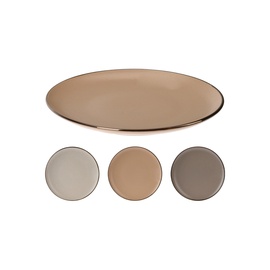 Taldrik Porto Q75102500, 21 cm x 21 cm x 2.5 cm, Ø 21 cm
