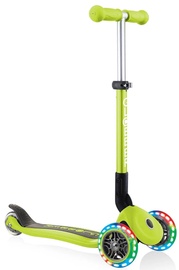 Tõukeratas Globber Junior Foldable Lights, roheline (kahjustatud pakend)