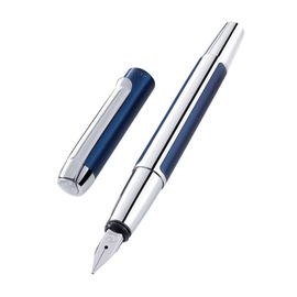 Tintes pildspalva Pelikan P 40 F Pura 11PN954958, labročiem, zila/sudraba