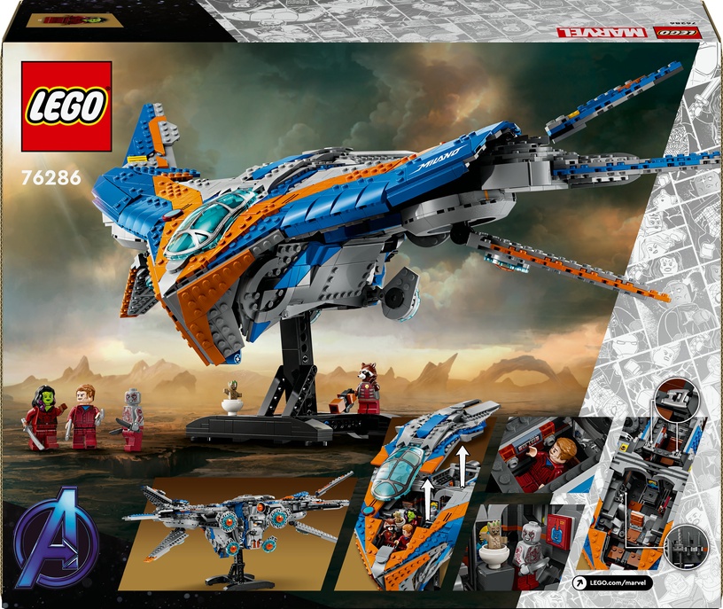 Konstruktor LEGO® Marvel Galaktika valvurid: Milano 76286