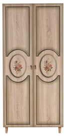 Skapis Kalune Design Stil 421, sonoma ozols, 52 cm x 90 cm x 192 cm