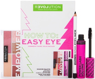 Kosmeetikakomplekt Makeup Revolution London Relove How To: Easy Eye, 7 ml, naistele
