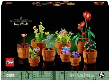 Konstruktorius LEGO® Icons Miniatiūriniai augalai 10329
