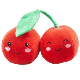 Mīkstā rotaļlieta PMS Softlings Cherry Food, sarkana, 16 cm