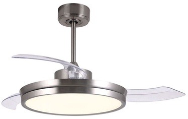 Griestu ventilators ar lampu CristalRecord Areca 85-298-48-002, 48 W, 1 gab.
