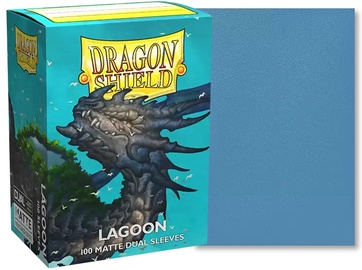 Mängukaartide ümbris Dragon Shield Matte Dual Sleeves Lagoon