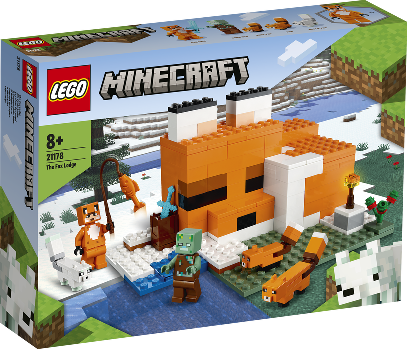 Konstruktor LEGO® Minecraft® Rebasemajake 21178, 193 tk