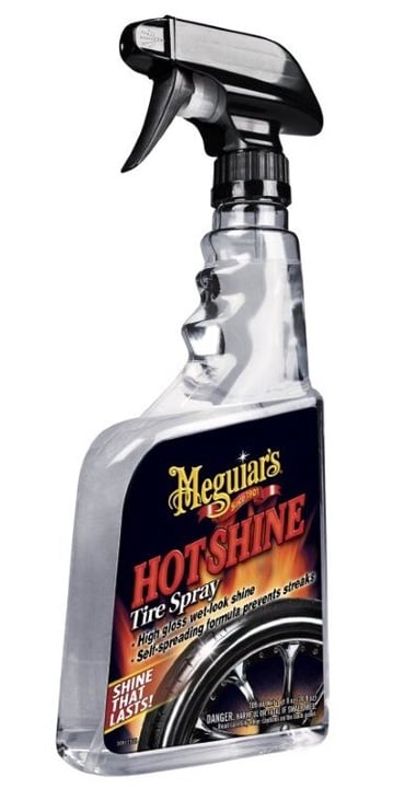 Средство для полировки для резины, для дисков Meguiars Hot Shine Tire Spray, 0.710 л