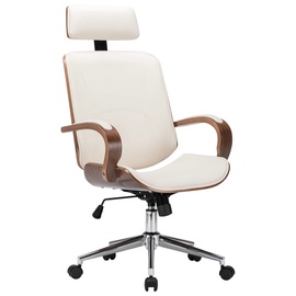 Kontoritool VLX Swivel 283136, pruun/valge