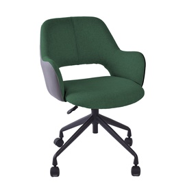 Офисный стул Home4you Keno 38917, 62 x 57 x 82 - 88 см, зеленый/серый