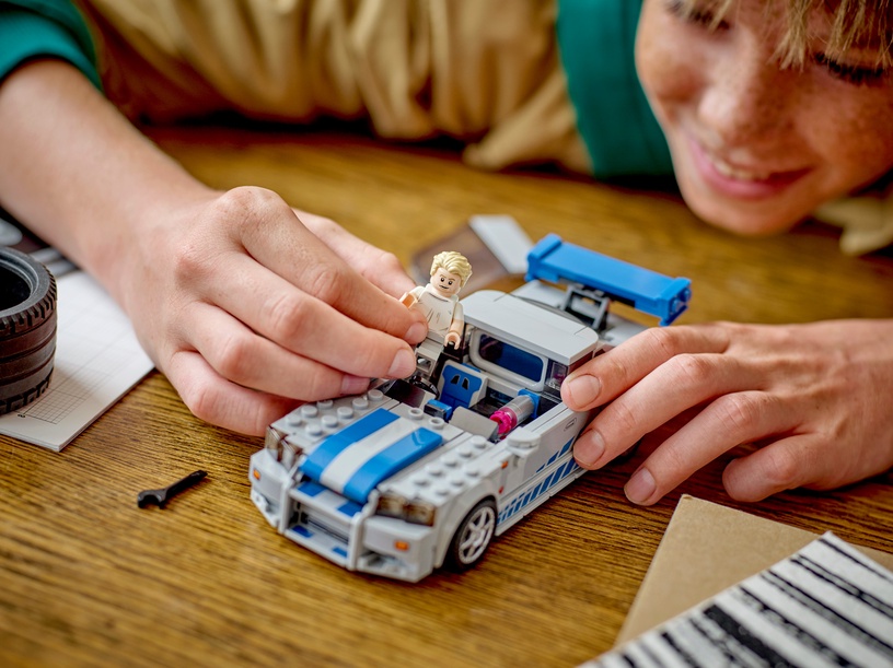 Konstruktors LEGO® Speed Champions 2 Fast 2 Furious Nissan Skyline GT-R (R34) 76917, 319 gab.