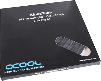 Vamzdelis Alphacool AlphaTube HF 16/10 (3/8"ID), 300 cm, juoda