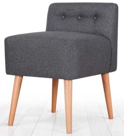 Pufs Hanah Home Moouv 9104, pelēka, 43 cm x 43 cm x 45 cm