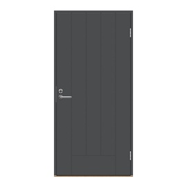 Дверь Swedoor B0010, правосторонняя, серый, 208 x 98 x 11 см