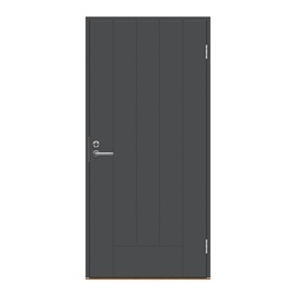 Uks Swedoor B0010, parempoolne, hall, 208 x 98 x 11 cm