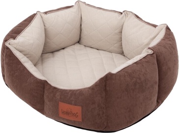 Кровать для животных Hobbydog New York Premium M NYPBRA9, коричневый, M