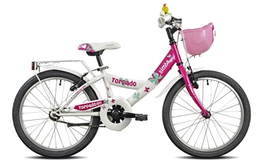 Детский велосипед Torpado, белый, 20″