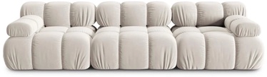 Moduļu dīvāns Micadoni Home Bellis 3 Seats, gaiši bēša, 282 x 94 cm x 63 cm