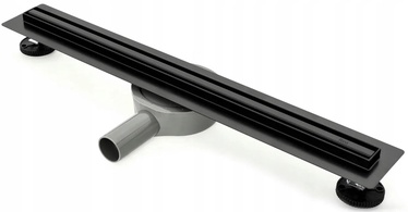 Dušas tekne Rea Neo Slim Pro Black REA-G8904, 100 cm