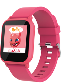 Умные часы Maxlife MXSW-200, розовый
