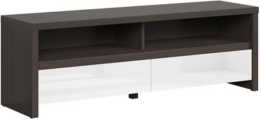 TV-laud Black Red White Kaspian, tamm, 1435 mm x 405 mm x 485 mm