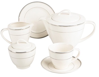 Kafijas / tējas servīze MariaPaula Nova Ecru Pure 01010011001, porcelāna, 21 gab.