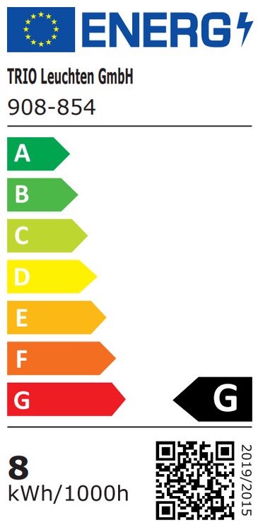 Лампочка Trio LED, Erimõõduline, теплый белый, E27, 8 Вт, 260 лм