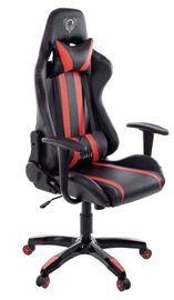 Žaidimų kėdė Happygame Diablo 8058, juoda/raudona