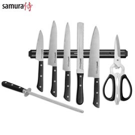 Набор кухонных ножей Samura Harakiri SHR-0280B, 8 шт.