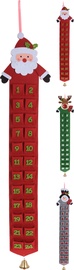 Рождественский календарь Koopman DH8038800, текстиль, красный/зеленый/многоцветный