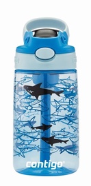Бутылочка Contigo Easy Clean Blue Sharks, синий, 0.42 л