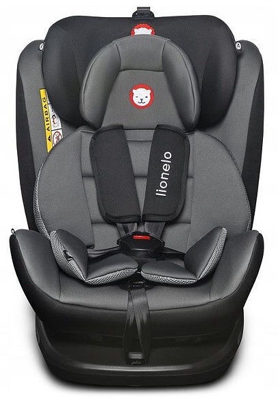 Автомобильное сиденье Lionelo Bastiaan Blue, 0 - 36 kg, черный/серый (поврежденная упаковка)/01