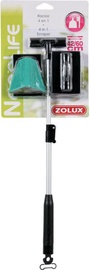 Akvariumo valymo įrankis Zolux 4in1 377221, juoda