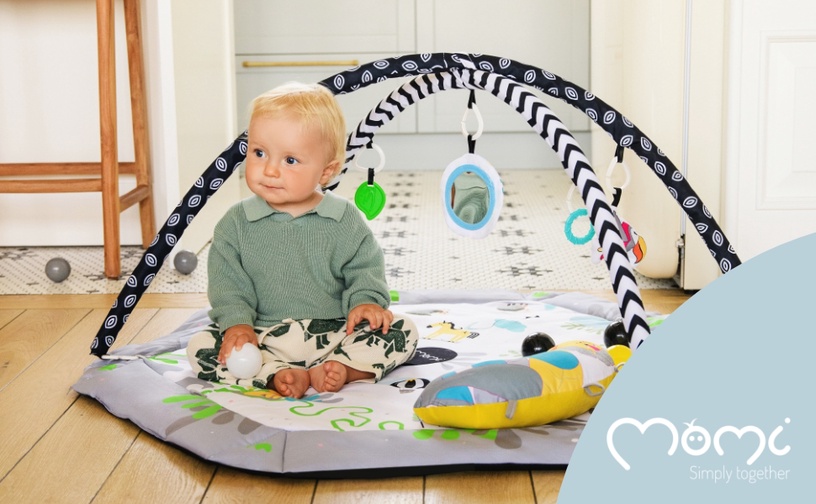 Коврик для занятий спортом Momi 3in1 Besto, 113 см x 109 см