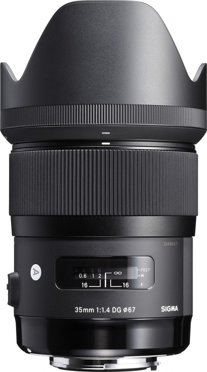 Objektiiv Sigma (Nikon) 35mm F1.4 DG HSM Art Nikon, 665 g