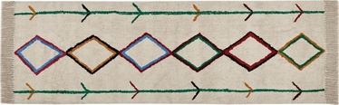 Ковровая дорожка Beliani Cetmi, красный/зеленый/бежевый, 230 см x 80 см