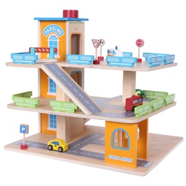 Autostāvvieta EcoToys Track With Elevator