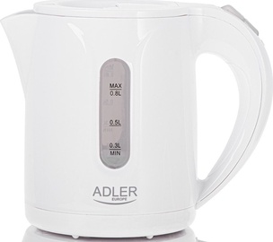 Электрический чайник Adler AD 1371w, 0.8 л