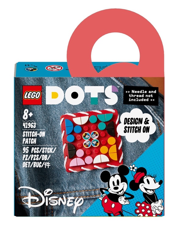 Конструктор LEGO® DOTS ǀ Disney Креативный набор браслетов Микки 41963, 95 шт.