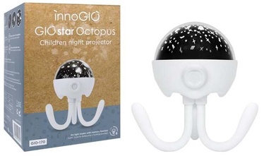 Sieninis ir lubų projektorius InnoGIO GIOstar Octopus, balta