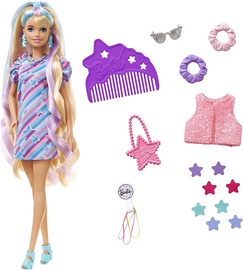 Кукла Barbie Totally Hair Stars Doll HCM88, 29 см