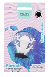 Oсвежитель воздуха для автомобилей Mr & Mrs Fragrance Forest Frog Citrus & Amber