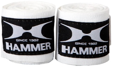 Лангетка Hammer Boxing Bandages 89106, белый/черный