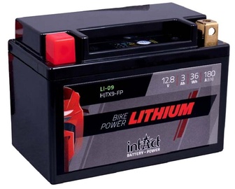 Akumulators IntAct HJTX9-FP, 12.8 V, 3 Ah, 180 A