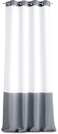 Дневные шторы AmeliaHome Nelia 38753, белый/серый, 1400 мм x 2500 мм