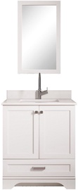 Комплект мебели для ванной Kalune Design Yellowstone 30, белый, 54 x 75 см x 86 см