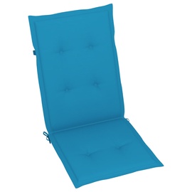 Istmepadi VLX Garden Chair Cushions 43184, sinine, 120 cm x 50 cm, 4 tk